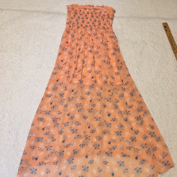 Floral Hollister High Low Dress - Picture 6 of 6